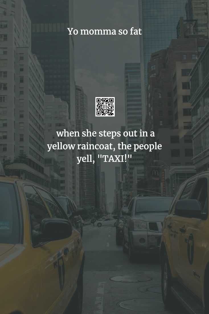 Hilarious-Yo-Mama-Jokes-14 Yo Momma Jokes Taxi