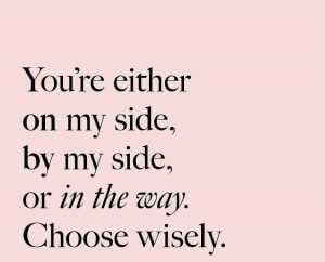 Self Care  Choose Wisely