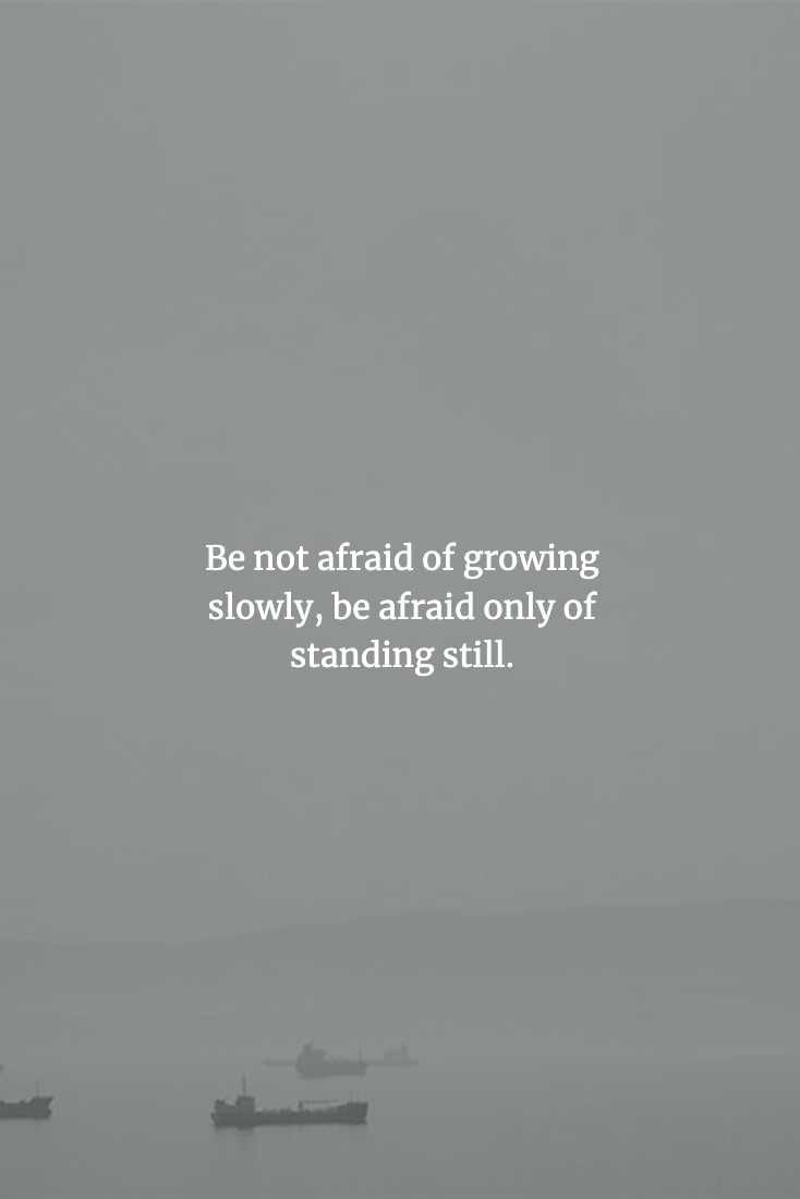 Chinese Proverb  Always Grow