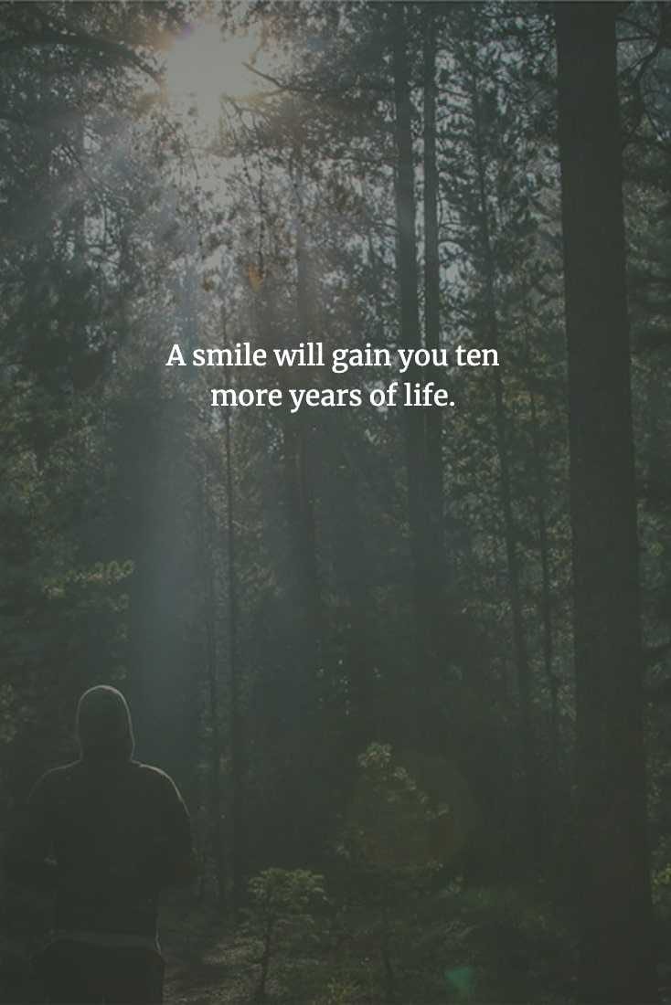 Chinese Proverb  Smile More