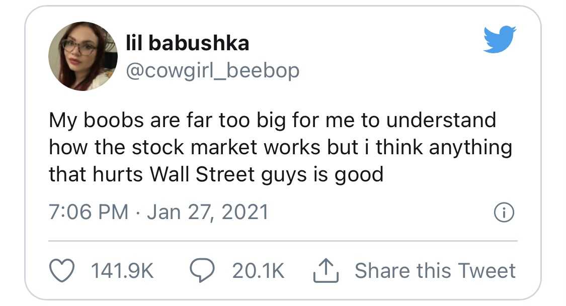Gamestop-Memes-Laugh-At-Wall-Street-41 Hilarious Gamestop Memes Putting It Simply