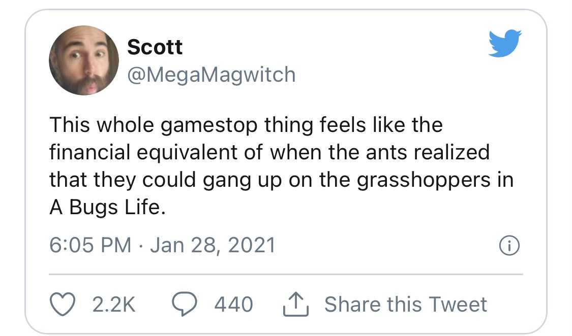 Gamestop-Memes-Laugh-At-Wall-Street-45 Hilarious Gamestop Memes Strength In Numbers