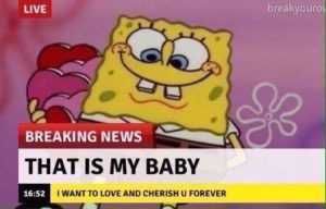 70F0C34Ab38Ee9Aa1Efea0F9D917Ac56 Funny Spongebob Valentines Day Meme Breaking News