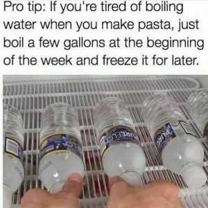 Funny-Meme-About-Boiling-Water-And-Freezing-It Life Hacks Pre Boiled Water