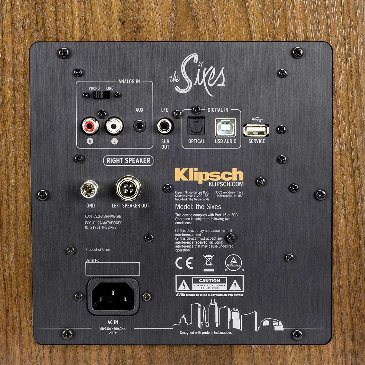 Klipsch-Back-Of-The-Sixes-Speaker Klipsch The Sixes