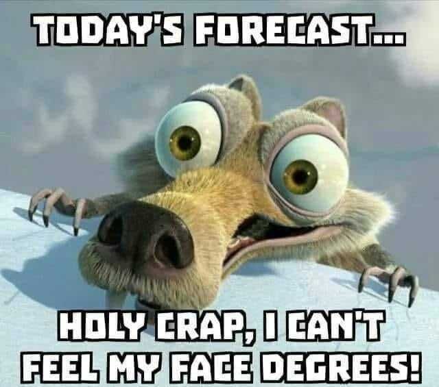 Snow-Meme-2021-Cant-Feel-Face Texas Freeze Memes Ice Age Meme
