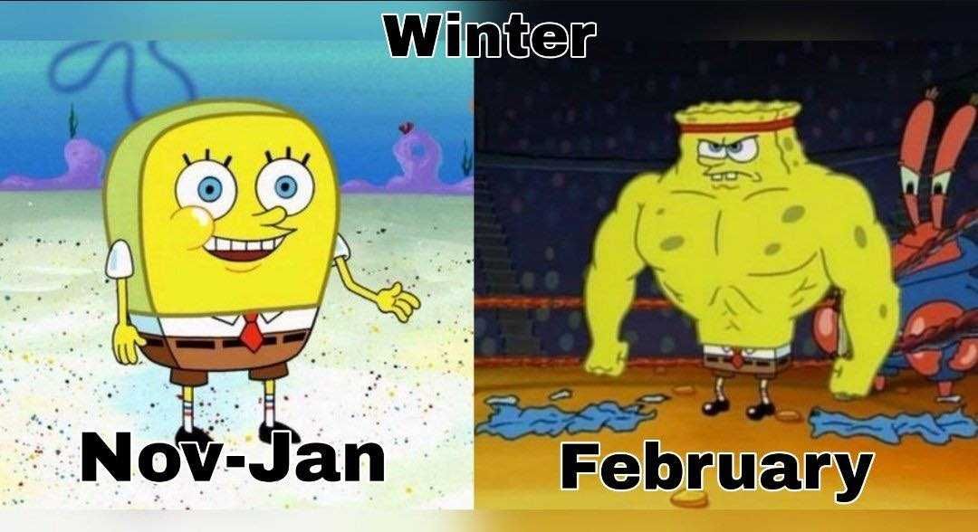 Snow-Meme-2021-Spongebob Texas Freeze Memes Winter Gets Texas Sized In February