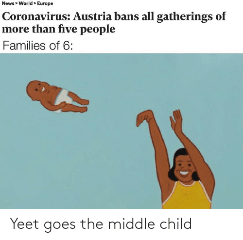 Middle-Child-Meme-Yeet Funny Middle Child Memes
