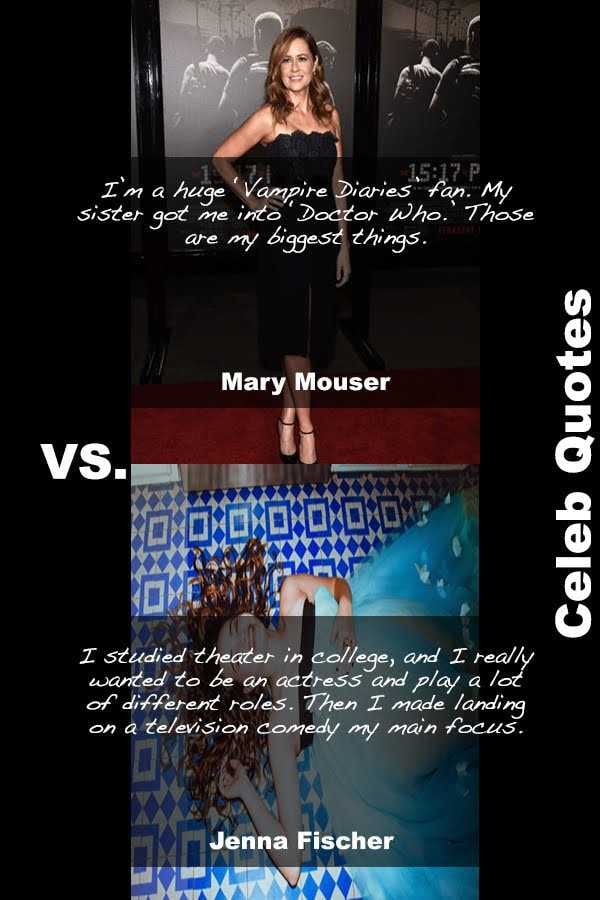 HotJennaFischerSexyMaryMouserQuotesPictures