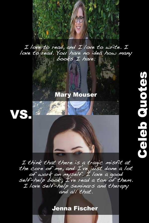 Hot Jenna Fischer Sexy Mary Mouser Quotes Pictures