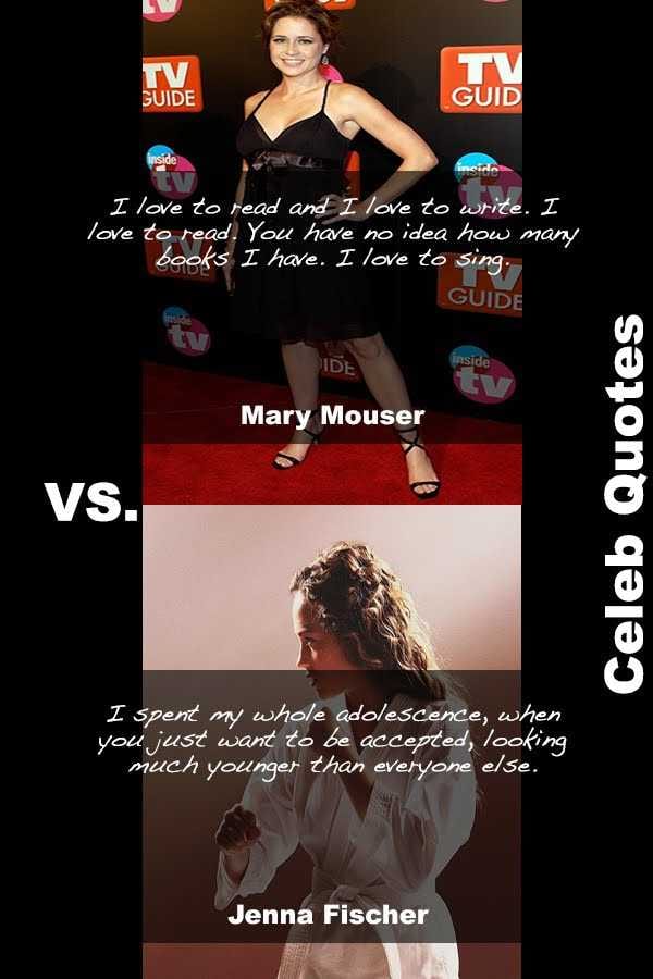 HotJennaFischerSexyMaryMouserQuotesPictures