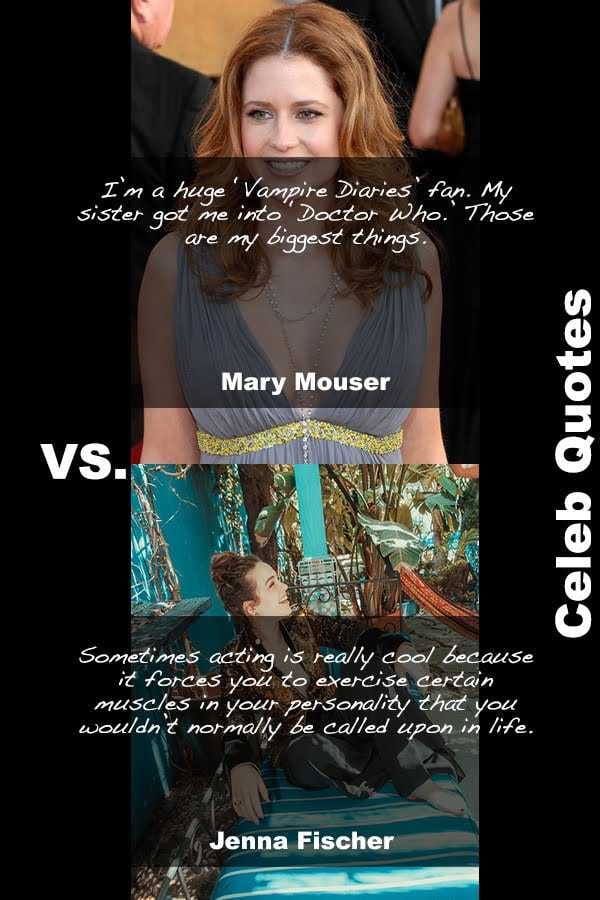 HotJennaFischerSexyMaryMouserQuotesPictures