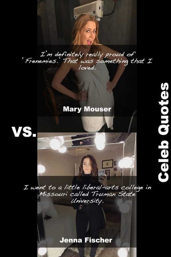 HotJennaFischerSexyMaryMouserQuotesPictures