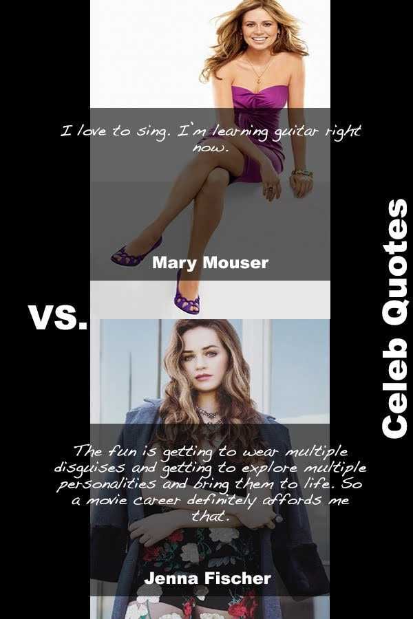 HotJennaFischerSexyMaryMouserQuotesPictures