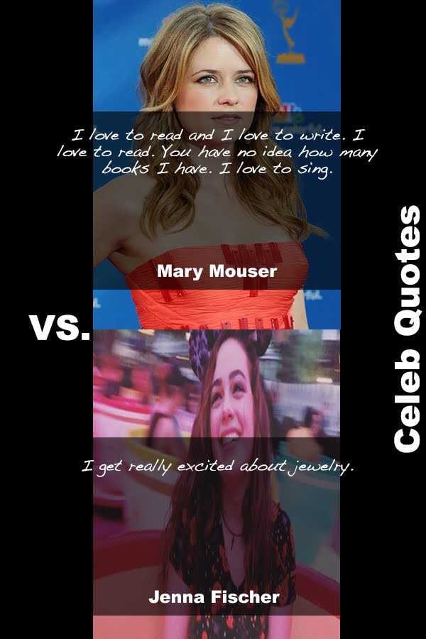 HotJennaFischerSexyMaryMouserQuotesPictures