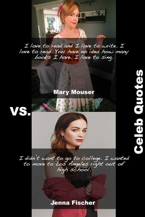 HotJennaFischerSexyMaryMouserQuotesPictures