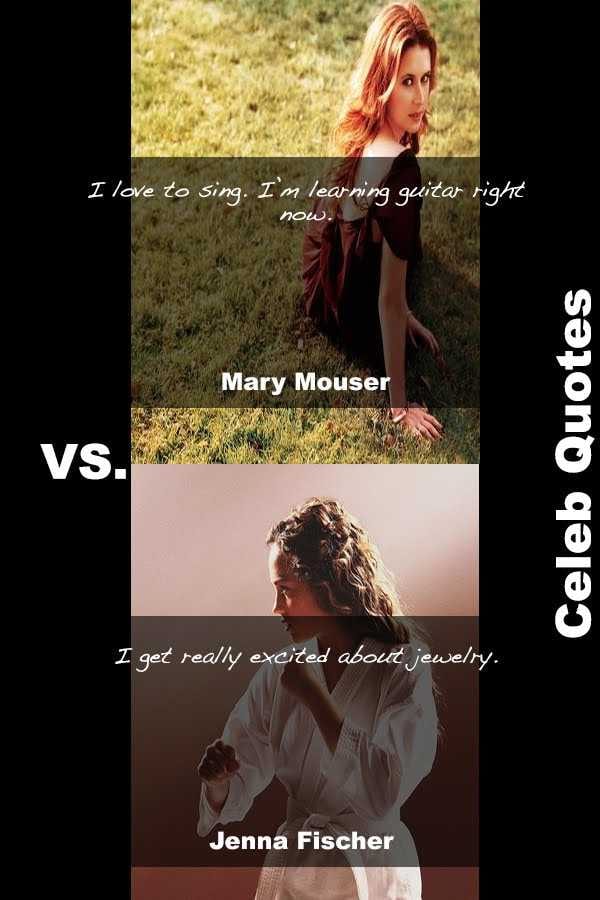 HotJennaFischerSexyMaryMouserQuotesPictures
