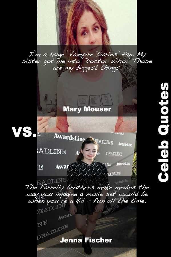 HotJennaFischerSexyMaryMouserQuotesPictures