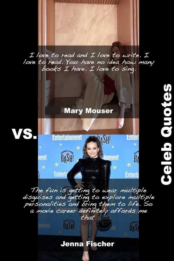 HotJennaFischerSexyMaryMouserQuotesPictures