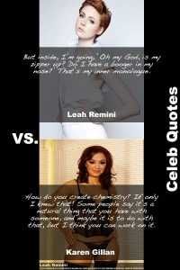 Hot-Karen-Gillan-Sexy-Leah-Remini-Quotes-Pictures-12 Hot Karen Gillan