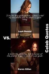 Hot-Karen-Gillan-Sexy-Leah-Remini-Quotes-Pictures-17 Hot Karen Gillan