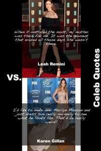 Hot-Karen-Gillan-Sexy-Leah-Remini-Quotes-Pictures-25 Hot Karen Gillan