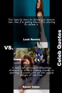 Hot-Karen-Gillan-Sexy-Leah-Remini-Quotes-Pictures-28 Hot Karen Gillan