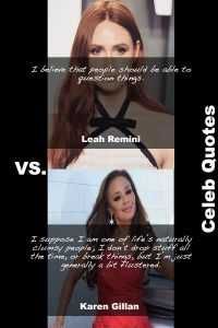 Hot-Karen-Gillan-Sexy-Leah-Remini-Quotes-Pictures-30 Hot Karen Gillan
