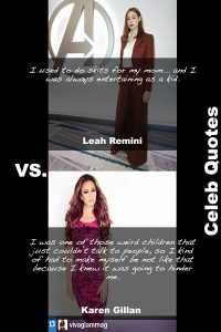 Hot-Karen-Gillan-Sexy-Leah-Remini-Quotes-Pictures-8 Hot Karen Gillan