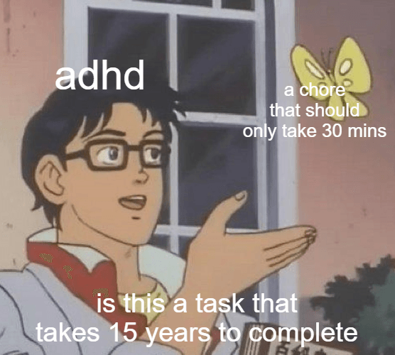 Adhd-Meme-Butterfly Adhd Memes Twitter