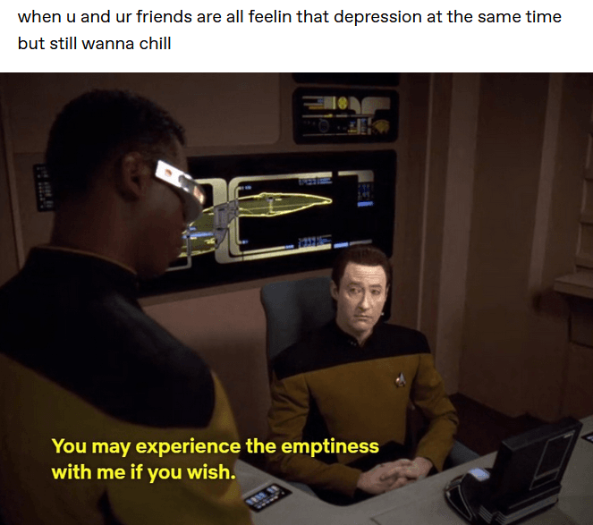 Depression-Memes-Trek Depression Memes Instagram