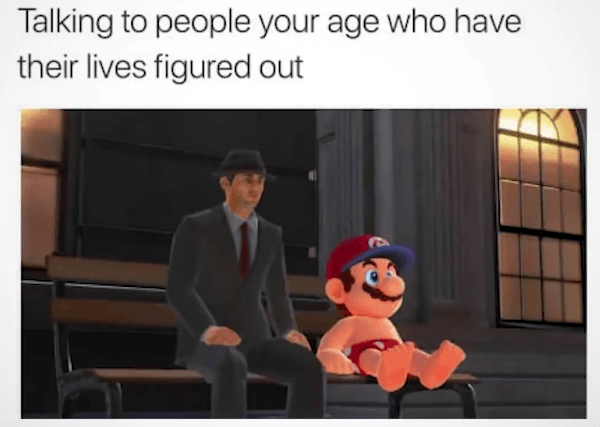 Mario-Meme-Age Funny Mario Memes