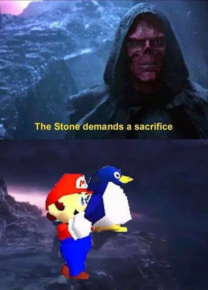 Mario-Meme-Penguin Mario Memes Clean