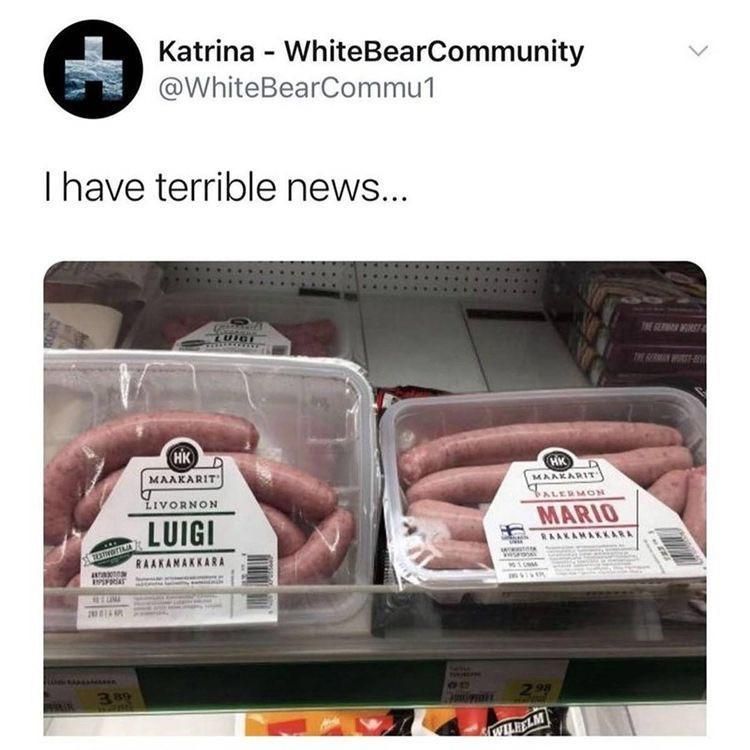 Mario-Meme-Sausage Clean Mario Memes