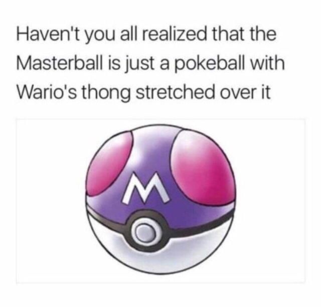 Pokemon-Meme-Masterball Pokemon Memes