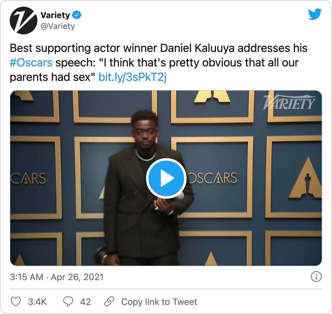 Screen Shot 2021-04-26 At 2.28.00 Pm Oscar Memes Funny 2021 Awkward