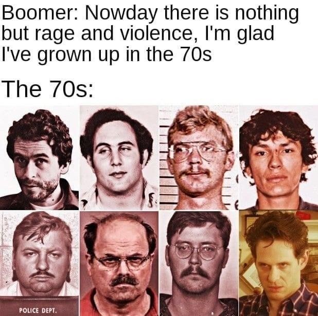 True-Crimes-Meme-70S True Crime Lover Memes Funny