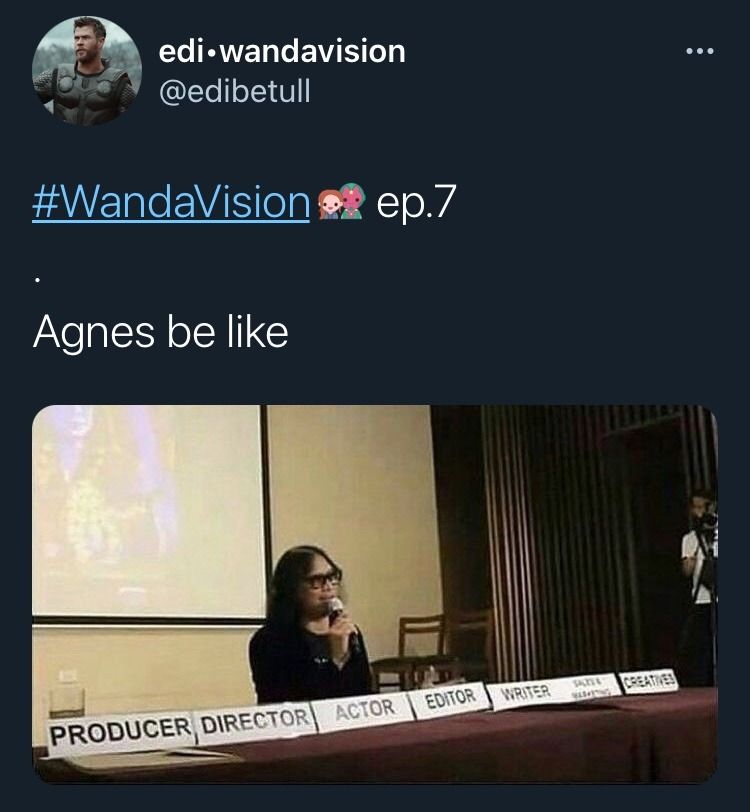 Wandavision-Meme-Agnes Wandavision Memes