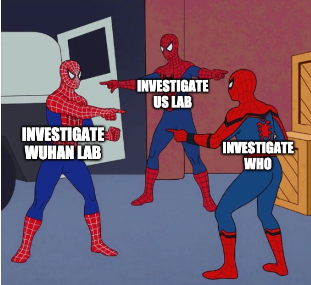 China Calls For Investigation Into Us Lab Meme