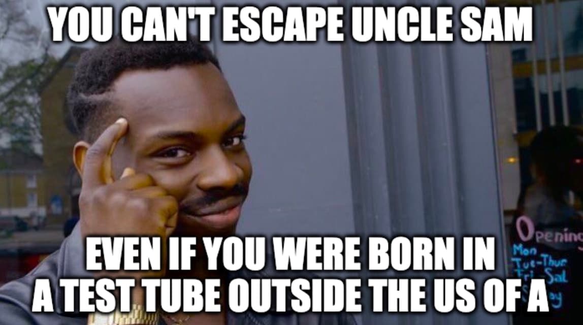Us Grants Citizenship To Babies Born Abroad Meme