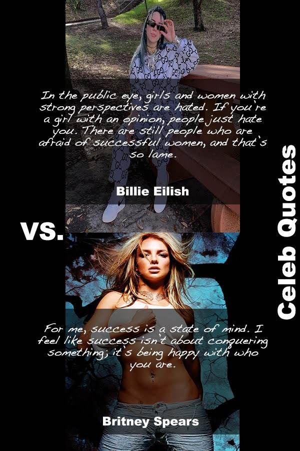 30 Hot Britney Spears Vs Sexy Billie Quotes You Didn'T Know