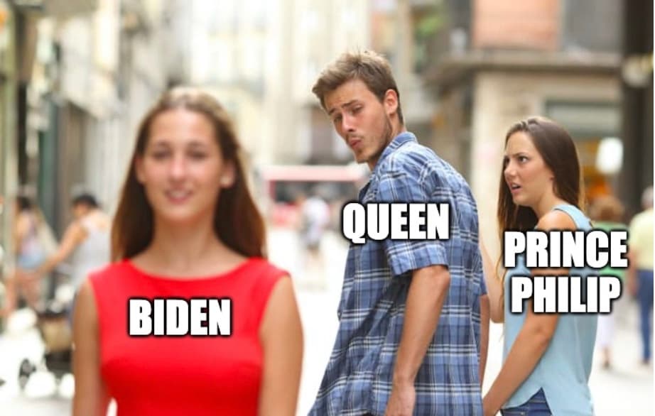 Queen Getting Ready To Meet Biden Meme