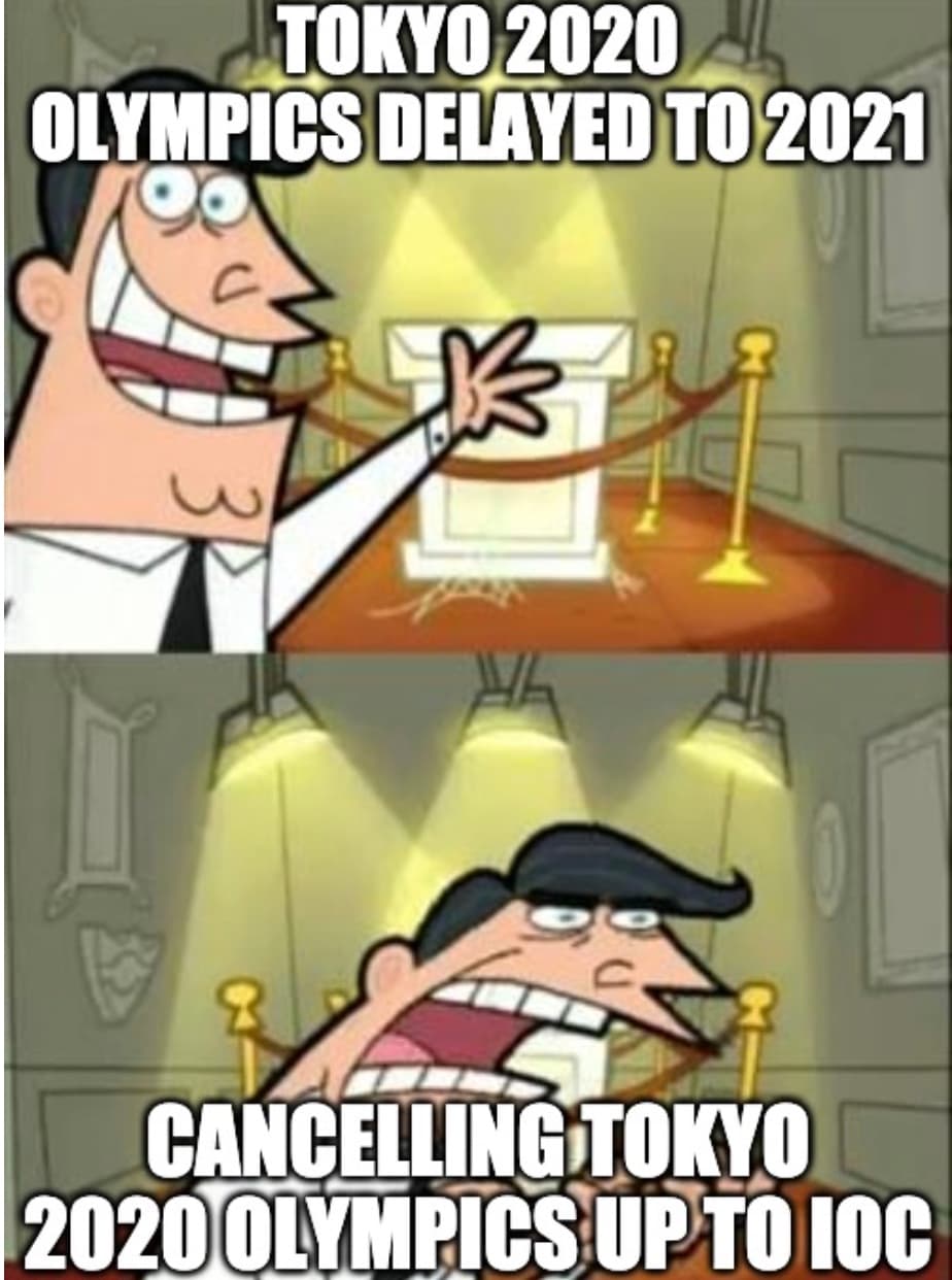 Tokyo Olympics Cancellation Meme