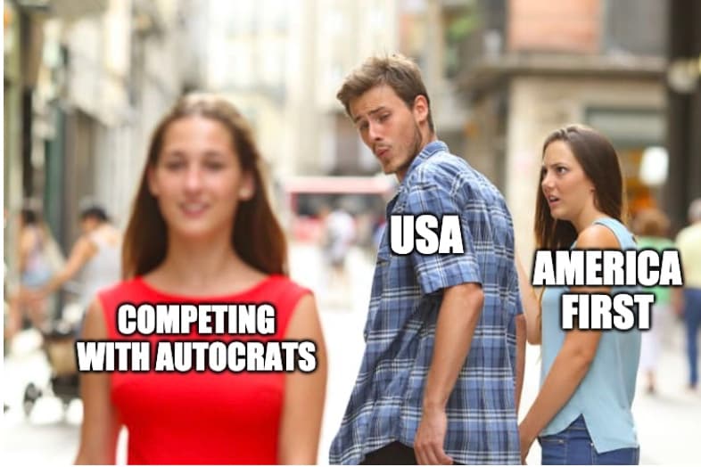Biden Rallies Europe Against China Meme