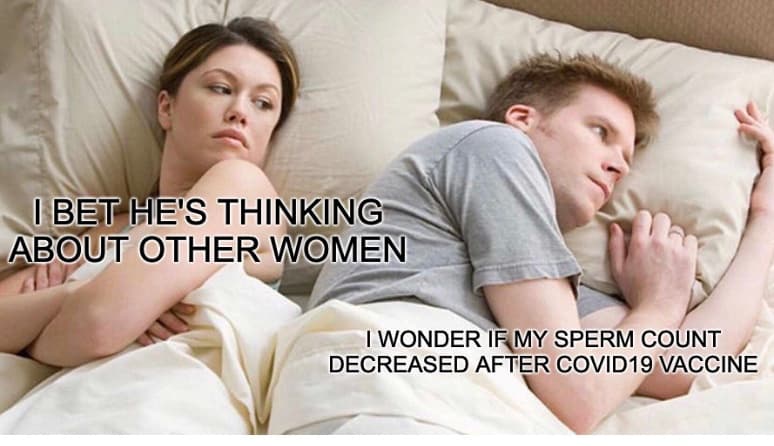 Covid19 Sperm Count Meme