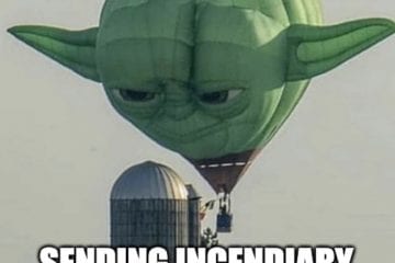 Hamas Sends Balloon With Explosives To Israel Meme