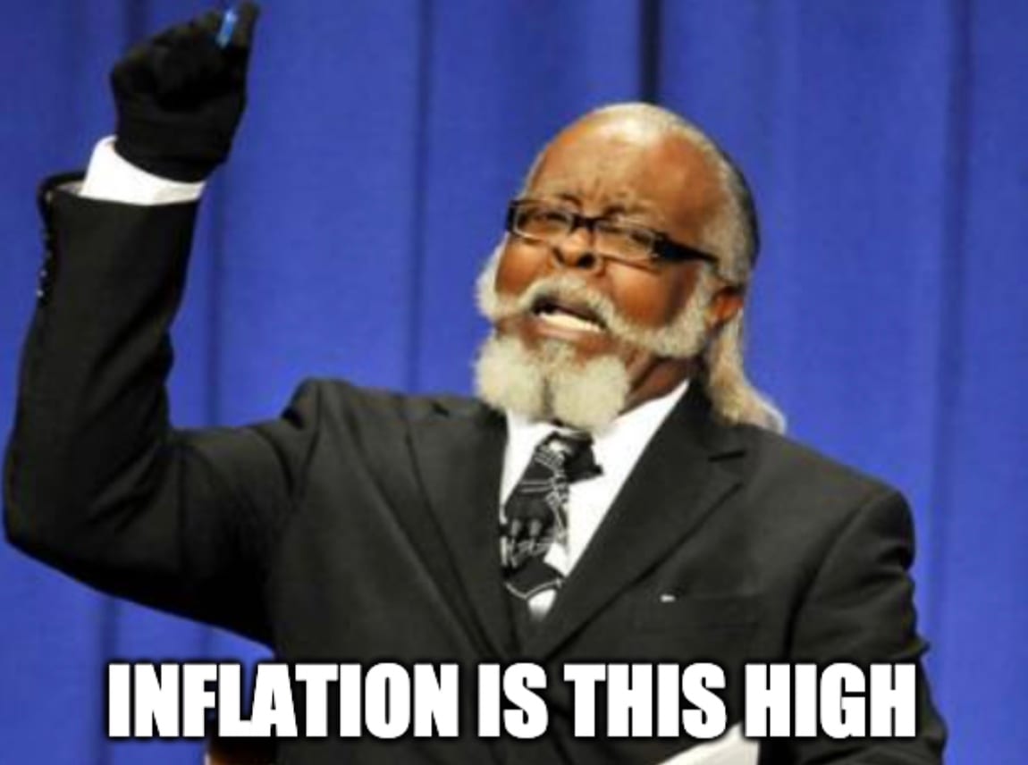 Inflation Records Biggest Jump On Record Meme