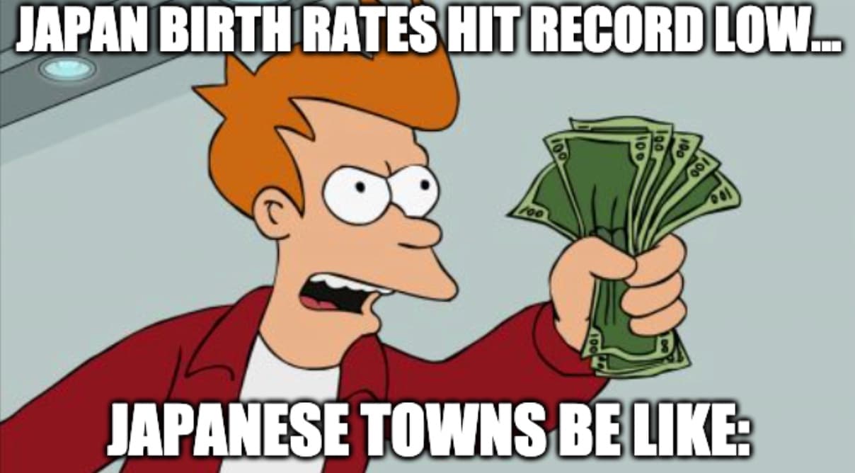 Japan Record Low Birthrate Meme
