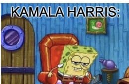 Kamala Harris Border Fumble Meme