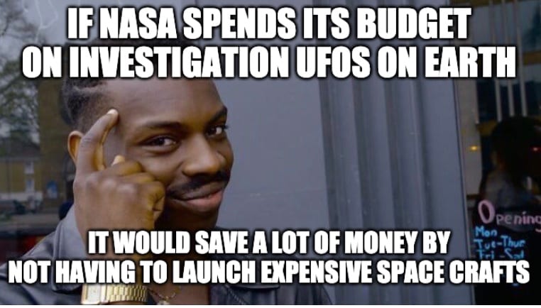 Nasa To Investigate Ufos Meme